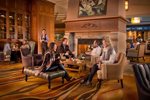 Fairmont Chateau Whistler lounge 2